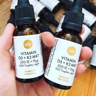 Vitamin D3 k2 Mk7 Sunday Natural 20ml