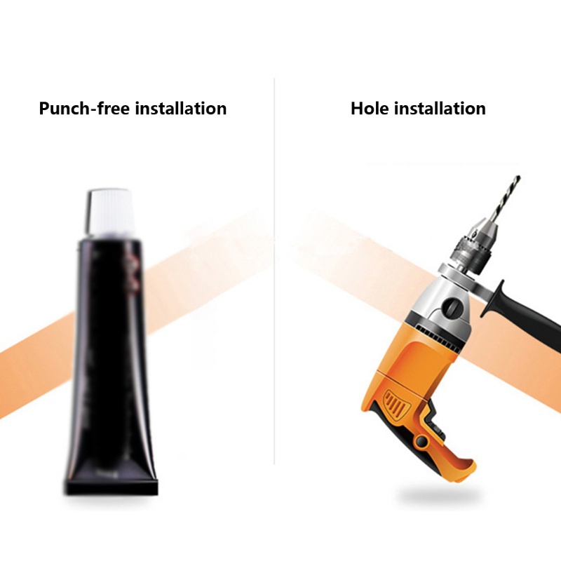 QQ Kệ Kính Cường Lực Bằng Kim Loại Gắn Tường Nhà Tắm