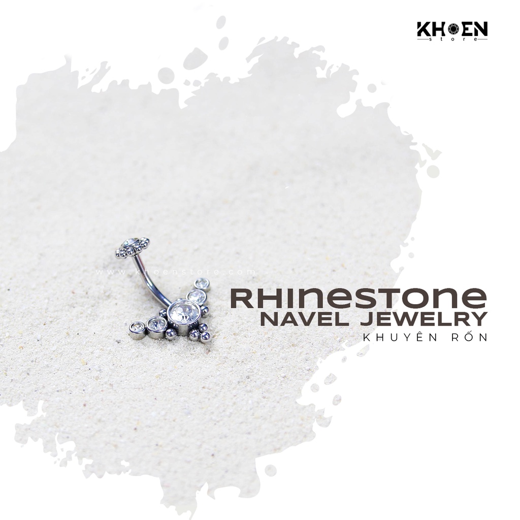 Khuyên Rốn Mỏ Neo - Thép không gỉ - Khoen Store