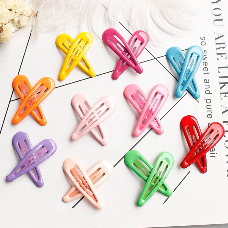 20 kẹp tóc hình bánh Macaron dễ thương