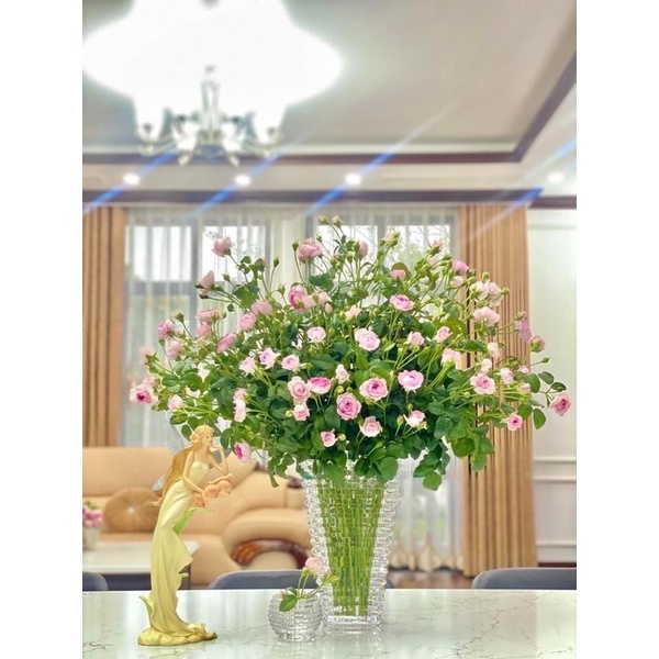 🏺Lọ Hoa Thuỷ tinh Vuông cao cấp