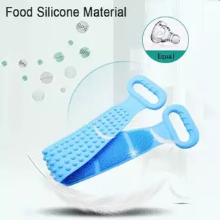 Dây Tắm Chà Lưng Silicon 2 Mặt