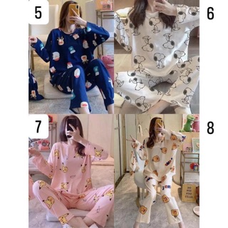 [RẺ VÔ ĐỊCH] BỘ MẶC NHÀ THU DÀI TAY