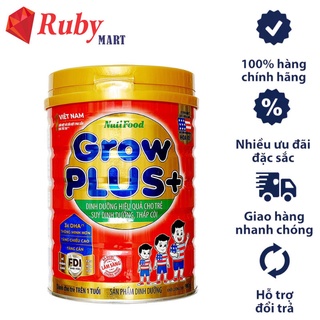 [Date 1.2025] Sữa Bột Nutifood Grow Plus Đỏ lon 900g