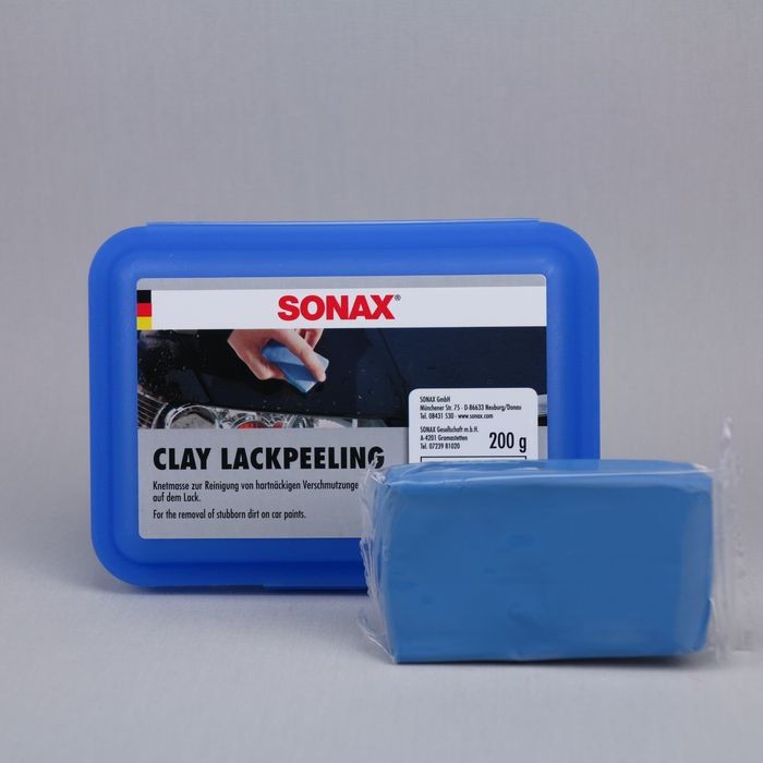 Đất sét chuyên tẩy bụi sơn Sonax Clay 200g (xanh)