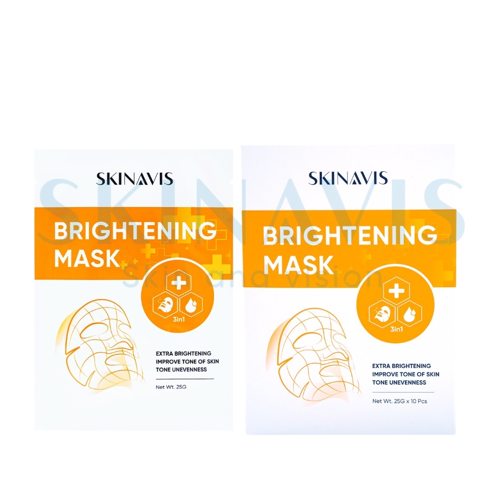 HÀNG CÔNG TY - Mặt Nạ Trắng Sáng Da Skinavis Brightening Mask Giảm Thâm Sạm Nám Đốm Nâu