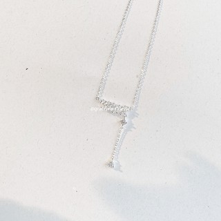 [Bạc] Dây chuyền bạc Grace - Crystal Foliage