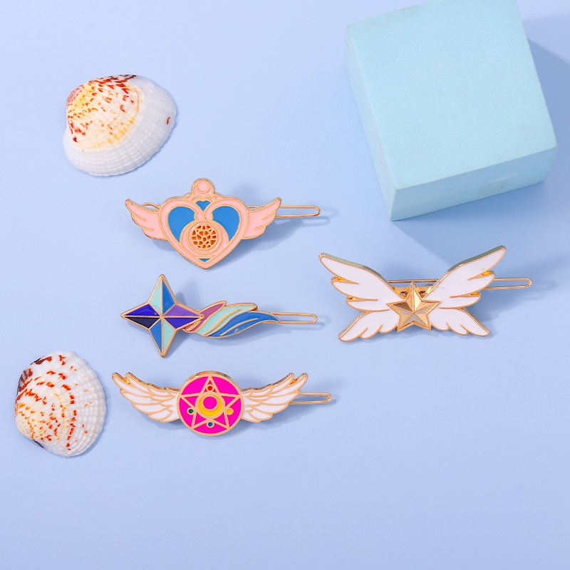 Kẹp Tóc Bằng Hợp Kim Hình Nhân Vật Anime Dễ Thương