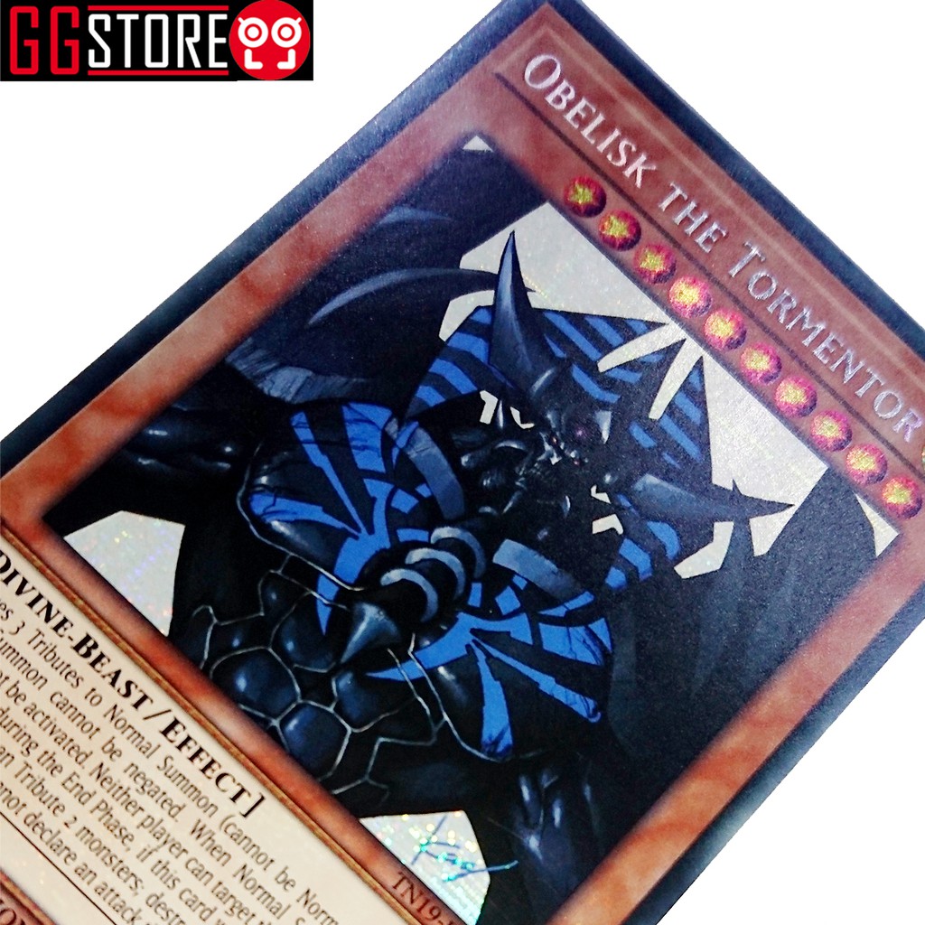 Bài Yugioh Chính Hãng : Obelisk the Tormentor - Thần Obelisk [ Bài Lẻ 1 Lá ]