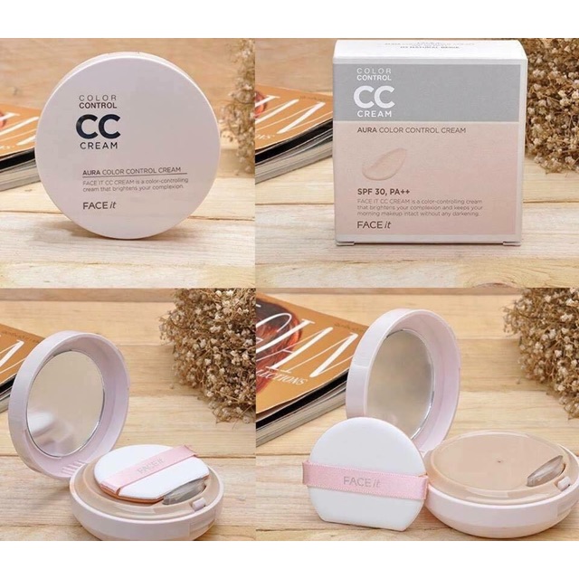 Kem trang điểm CC Cream Face It Arua Control Cream