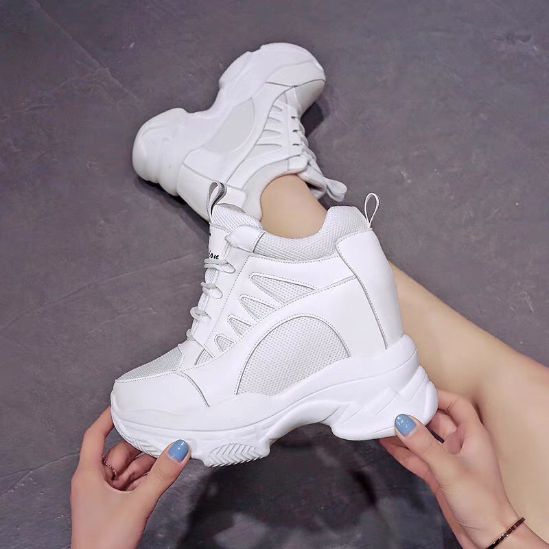 Giày thể thao nữ độn đế 11cm siêu tôn dáng ANDUSTORE ⚡️