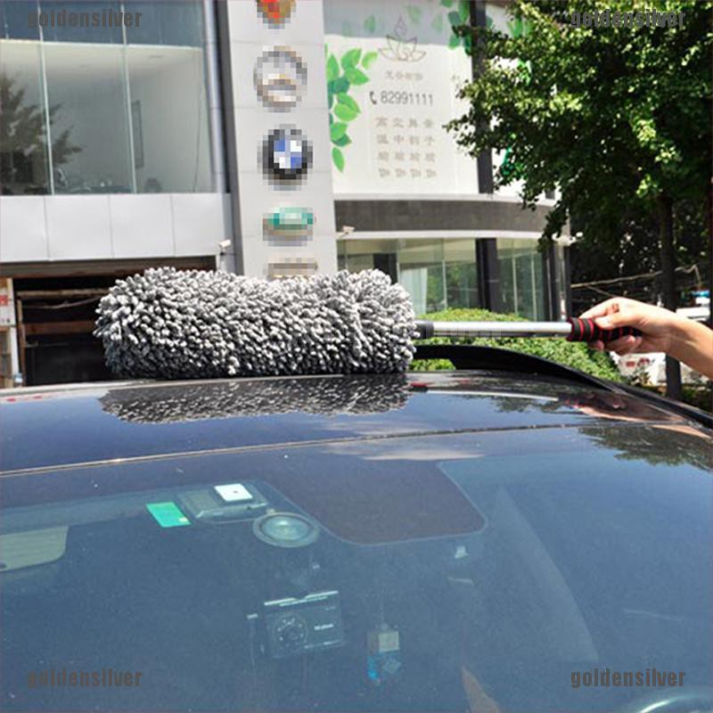 Chổi Quét Bụi Đánh Bóng Xe Hơi Bằng Sợi Micro Tiện Dụng