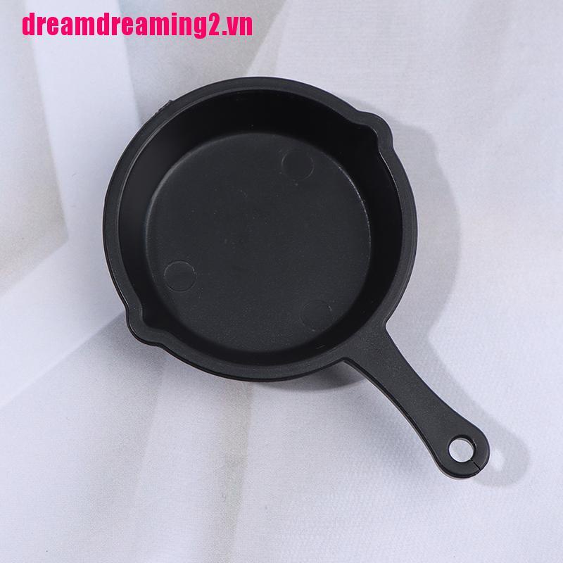 Bộ 2 Chảo Đồ Chơi Mini Xinh Xắn Dành Cho Búp Bê