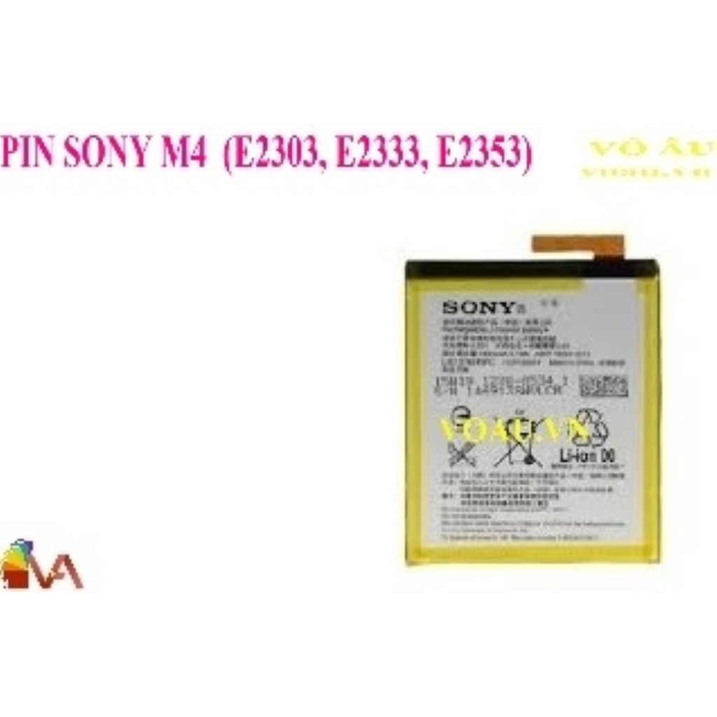 PIN SONY M4  (E2303, E2333, E2353)