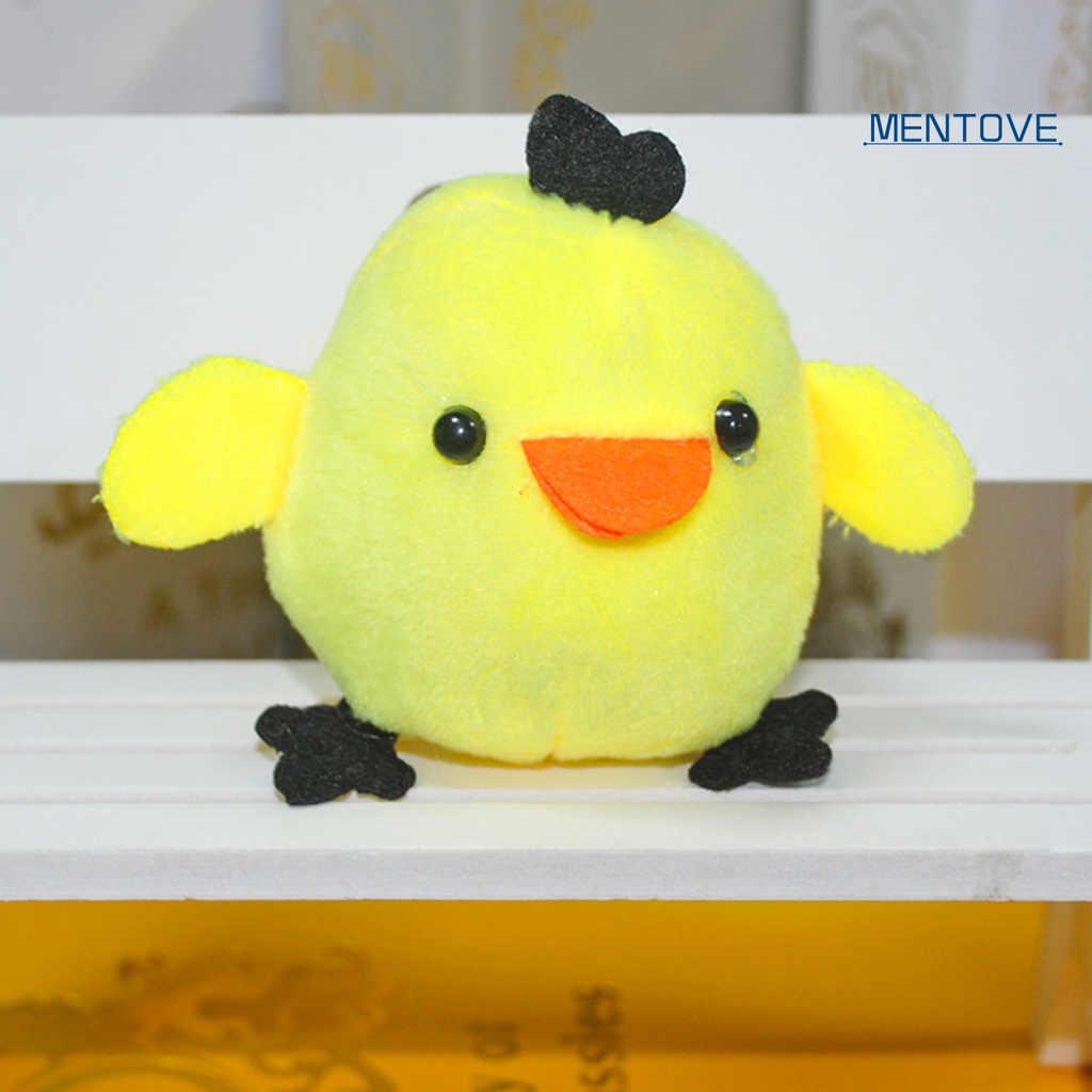 Đồ chơi nhồi bông Hình Gà Con 6cm Dễ Thương Trang Trí Ba Lô