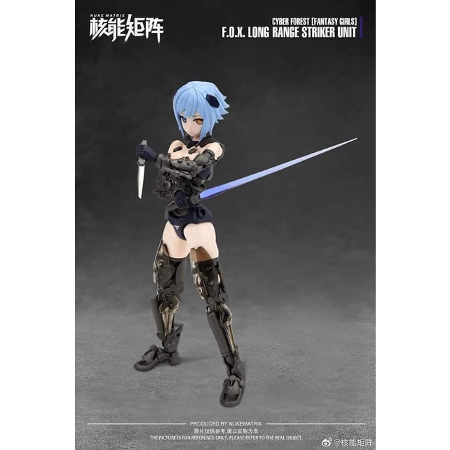 Mô hình lắp ráp 1/12 Armor Girl Nuke Matrix - Cyber Forest  - Fox girl