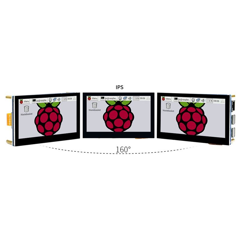 Màn hình điện dung 800x480 IPS 4B/3B+ 800x4.3 inch cho Raspberry Pi | BigBuy360 - bigbuy360.vn