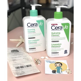 Sữa rửa mặt Cerave bản Pháp 236ml-473ml Hàng Chuẩn