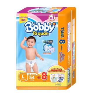 [HOT HOT] Tã quần Bobby size cực đại M62/L58/XL48/XXL44