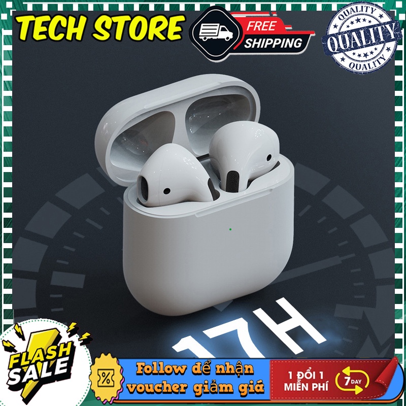Tai nghe Pro 4 bluetooth 5.0 hỗ trợ đổi tên ,định vị,âm thanh hifi siêu hay, tích hợp mic đàm thoại