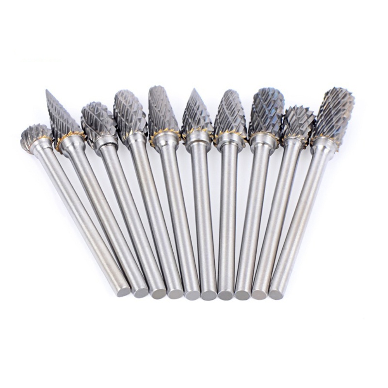 Set 10 Mũi Khoan Xi Măng / Cacbua 6mm Chuyên Dụng Cho Máy Mài Kim Loại