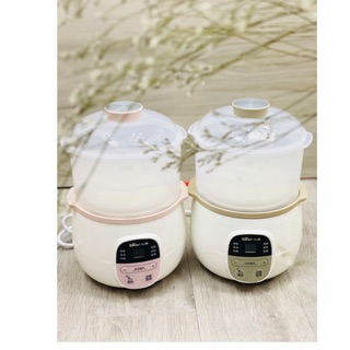 Nồi nấu cháo Bear 0.8l có khay hấp