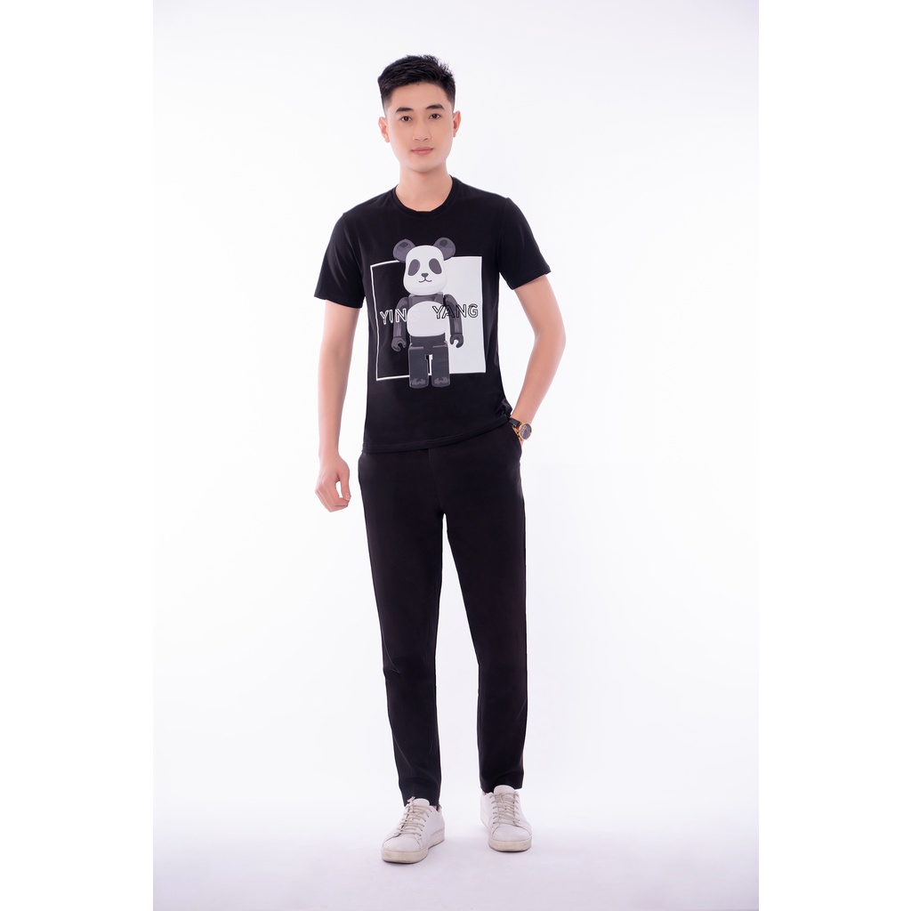 Áo Phông Nam In Hình Gấu Trúc YinYang 2022 Chất Liệu 100% Cotton Thoáng Mát - AC152