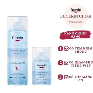 EUCERIN TẨY TRANG 3 TÁC DỤNG CHO DA NHẠY CẢM DERMATO CLEAN MICELLAR