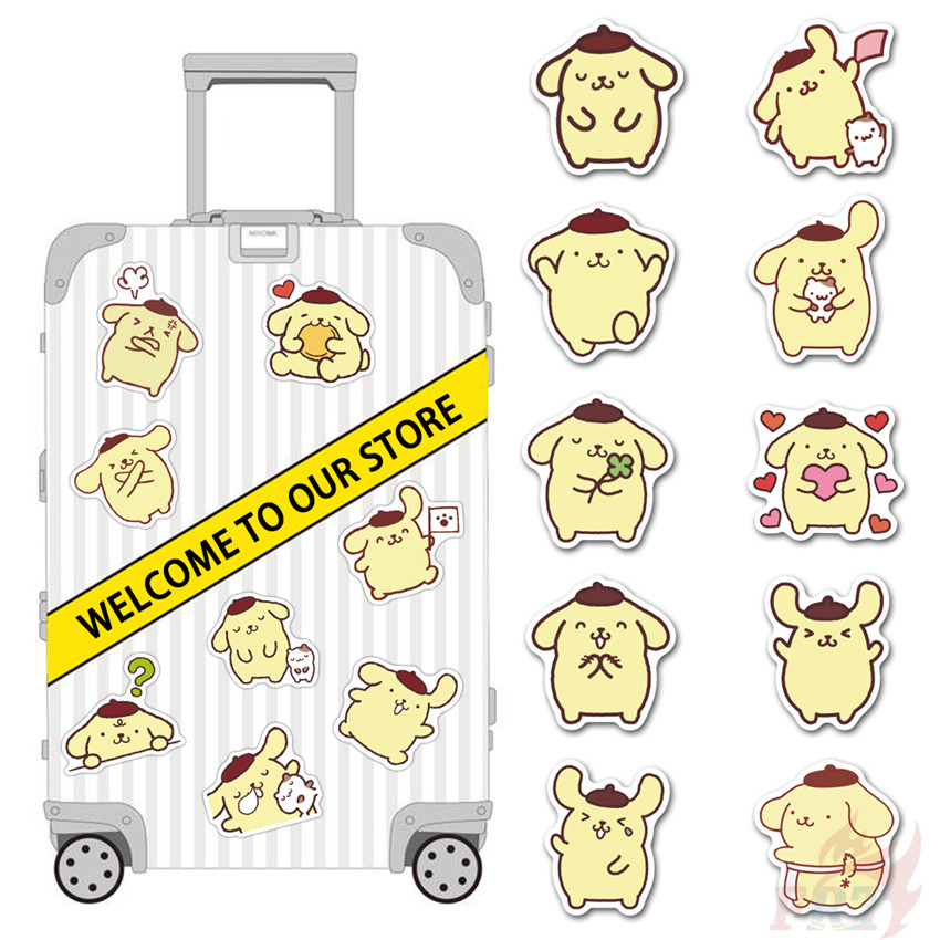 ❉ Pom Pom Purin Series 01 - Kawaii Sanrio Character Stickers ❉ 50Pcs/Set Anime Waterproof DIY Fashion Decals Doodle Stickers