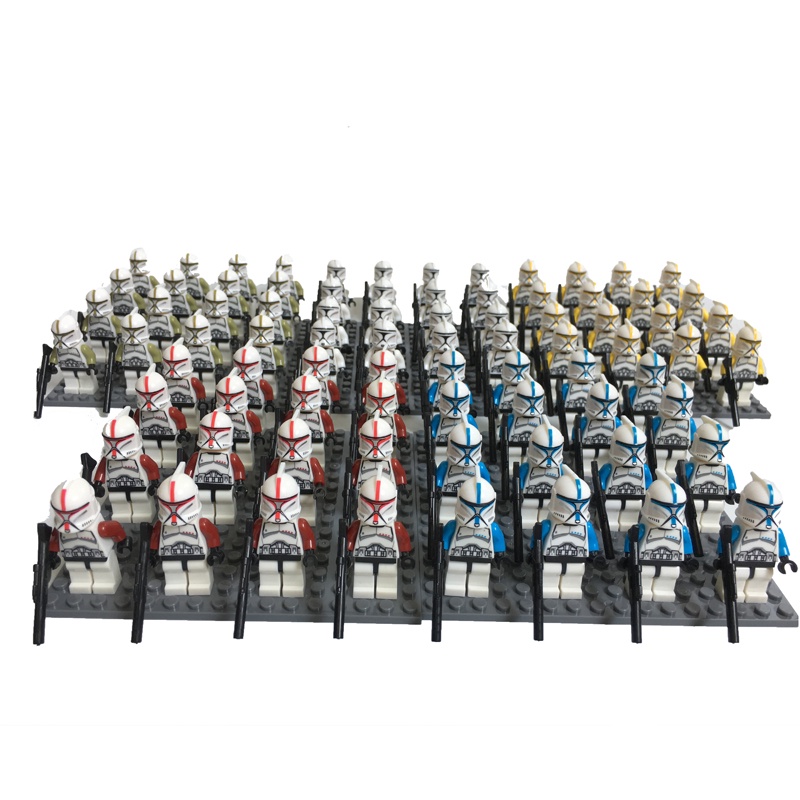 Set 20 Mô Hình LEGO Star Wars SW492, SW445 clone, SW585