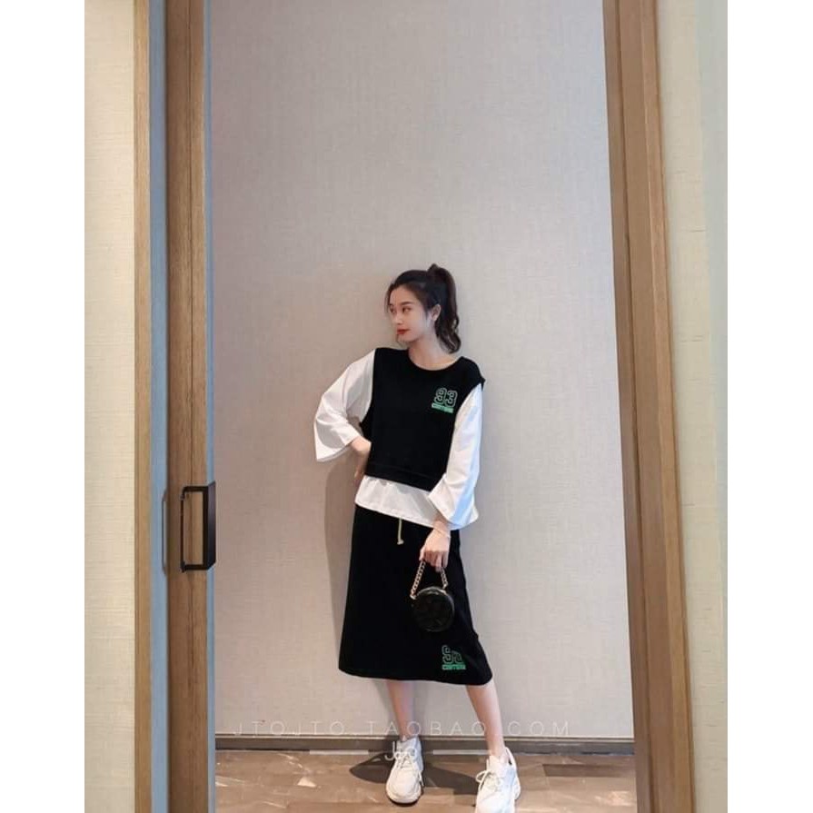 SET 3 MÓN CHÂN VÁY NỈ TÀU