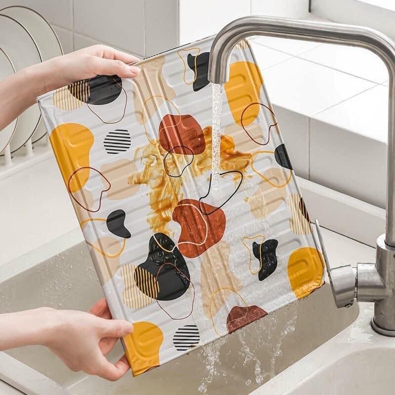 [SIÊU HOT] TẤM CHẮN DẦU MỠ 3D TIỆN LƠI - TẤM CHẮN NHÀ BẾP NHIỀU HOẠ TIẾT