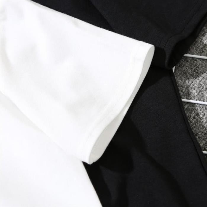 Áo thun đôi cặp nam nữ chibi hoạt hình dễ thương vải dày mịn 2021T3213