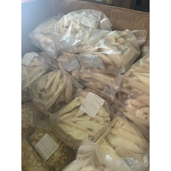 hộp thịt gà viên/ ức gà sấy khô thập cẩm 500gr dành cho chó mèo