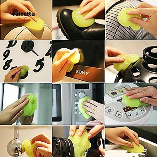 Miếng gel làm sạch bàn phím máy tính tiện lợi độc đáo
