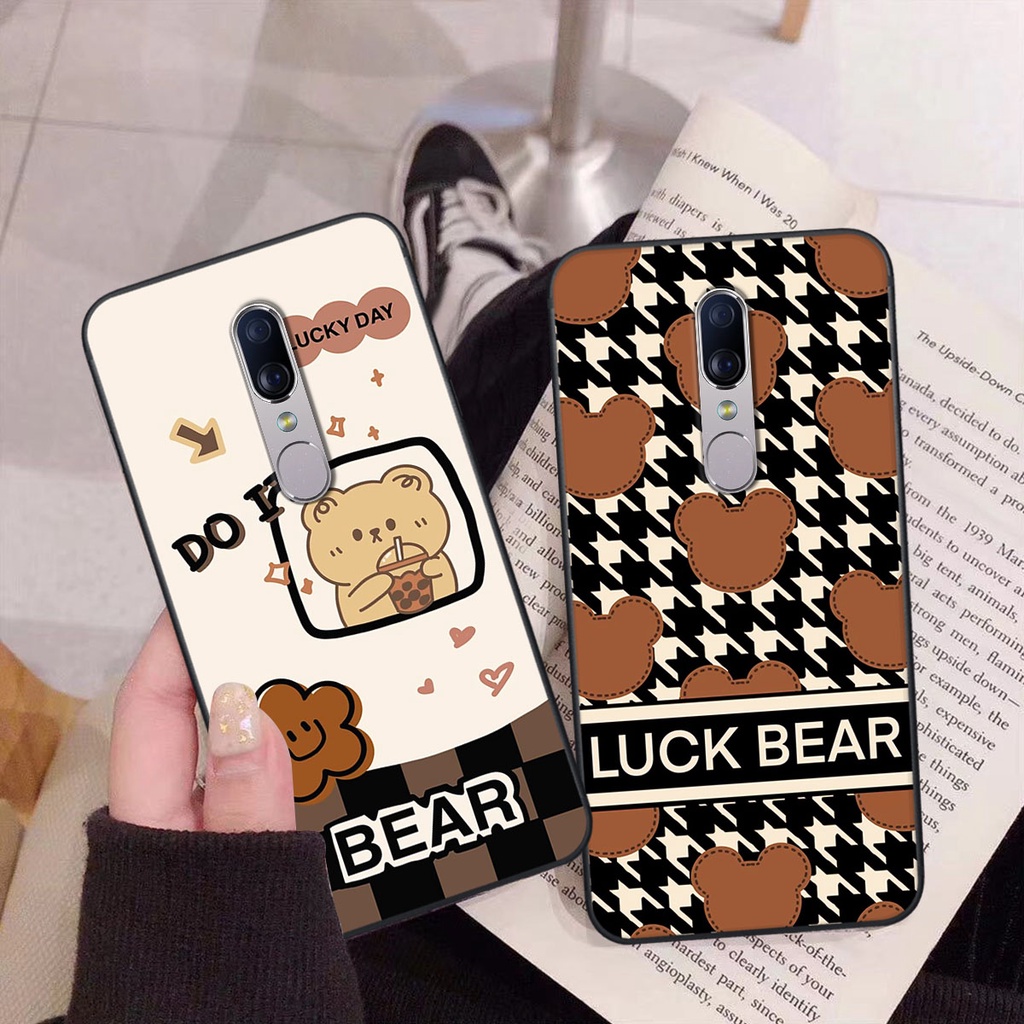 Ốp lưng Oppo F11 happy day, gấu bear dễ thương - BỀN - ĐẸP -BAO GIÁ TOÀN THỊ TRƯỜNG