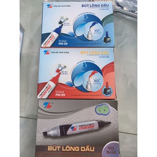 10 bút dạ dầu pm-09 tl