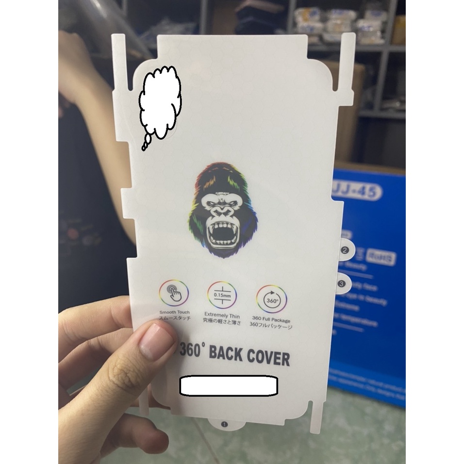 Miếng dán skin PPF full viền chống xước cho iphone 6 6s 7 8 6 plus 6s plus 7 Plus 8 Plus X Xr XsMax 11 11 pro 11 pro m