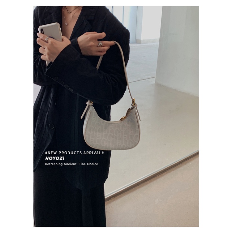 Túi Đeo Vai Chất Liệu Denim Thêu Họa Tiết Phong Cách Pháp Thời Trang Cho Nữ 2022