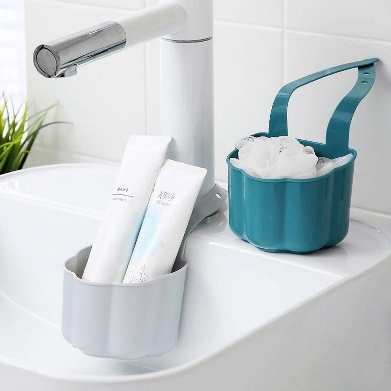 Giá Đỡ Xà Phòng/Mút Rửa Chén Ráo Nước Tùy Chỉnh Tiện Dụng Cho Nhà Bếp