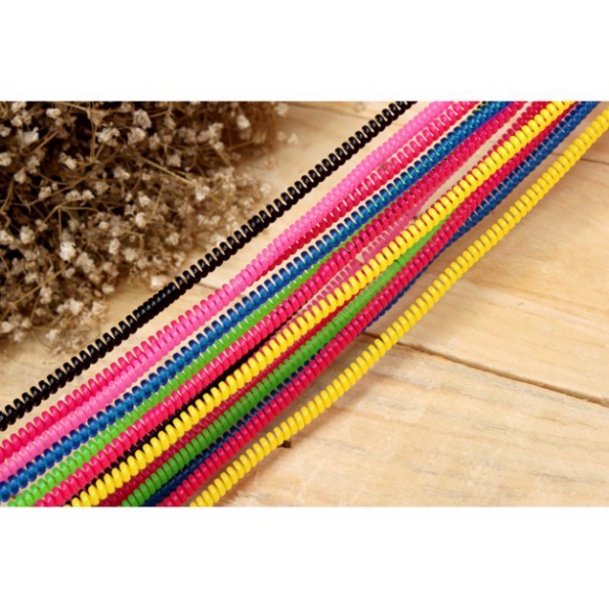 Dây quấn tai nghe cáp sạc - chống đứt - nhiều màu