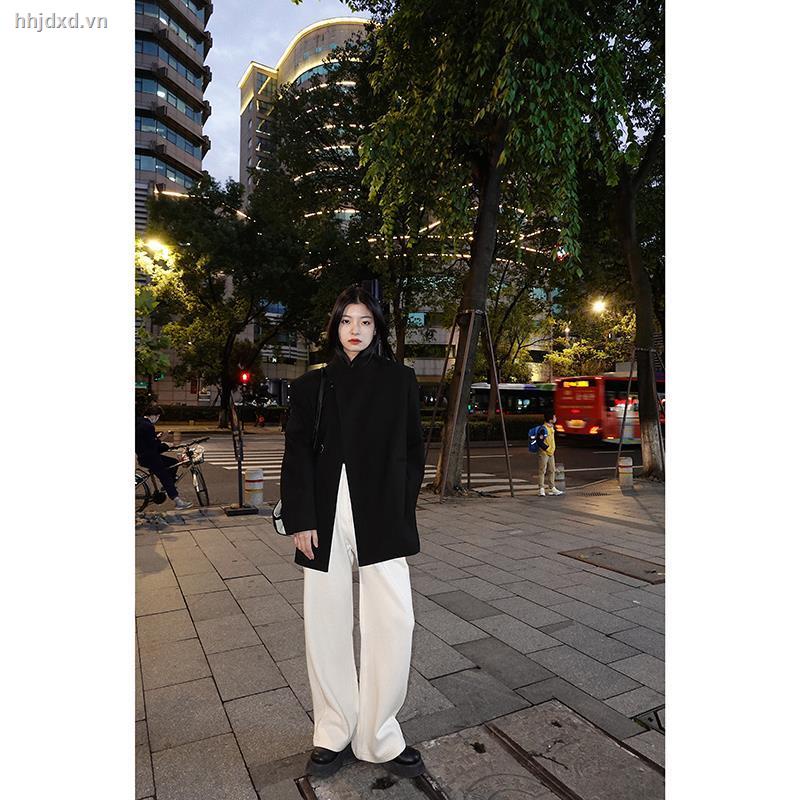 Áo Khoác Nữ Dáng Rộng Màu Trơn Phong Cách Retro Thời Trang Xuân Thu 2021 Cá Tính | BigBuy360 - bigbuy360.vn
