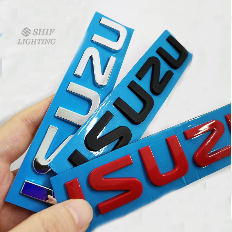 1 Logo Isuzu Dán Trang Trí Xe Ô Tô