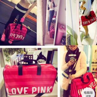 Túi xách du lịch Love Pink