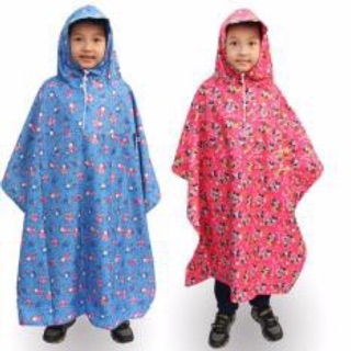 Combo ao mua cánh rơi, 6 bộ quần áo mưa cho bé