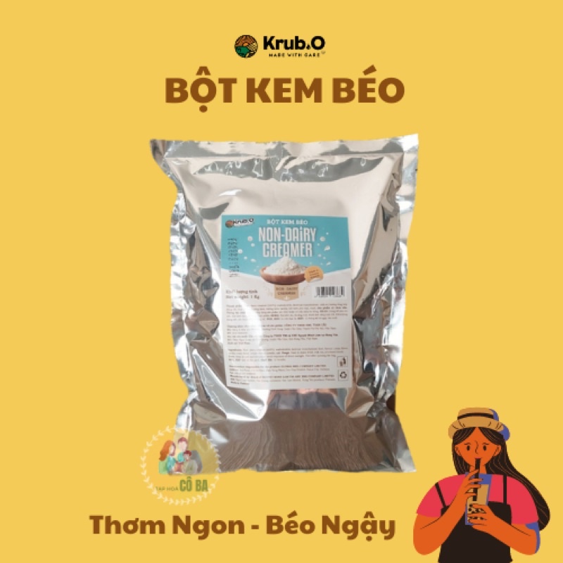 Bột Sữa Bột Kem Béo Krub.O - Nguyên liệu pha chế trà sữa