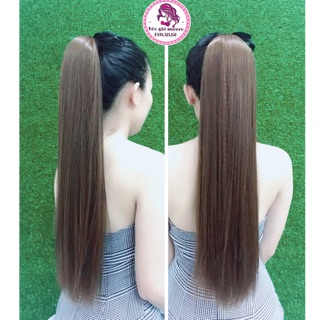 Tóc giả tóc cột thẳng 55cm
