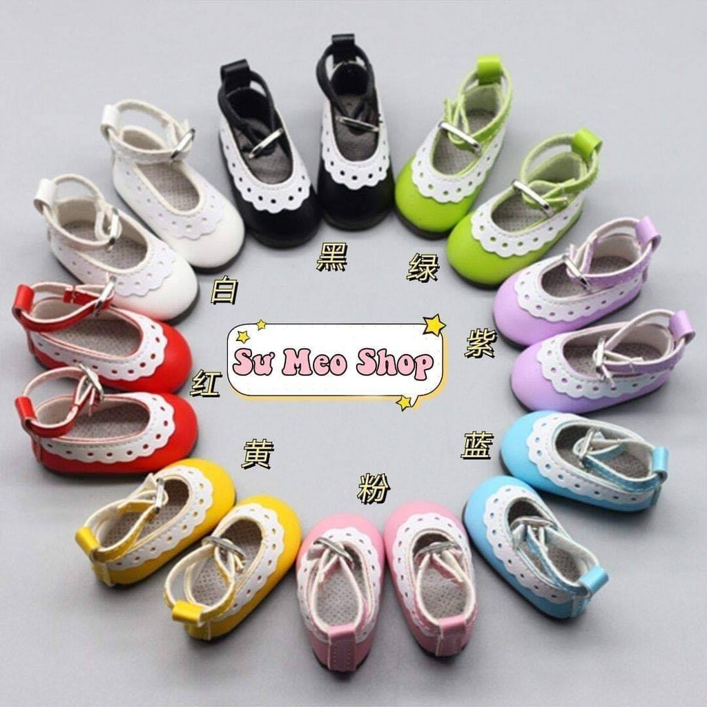 Giày búp bê nhiều màu cho doll 20cm