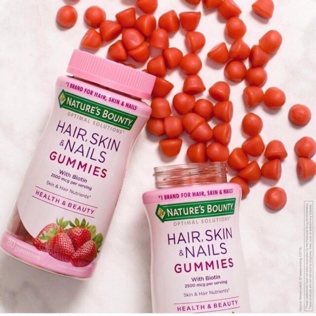 [HÀNG SẴN] Kẹo giúp đẹp da, mọc tóc, chắc móng Nature's Bounty Hair, Skin & Nails Gummies with Biotin | BigBuy360 - bigbuy360.vn