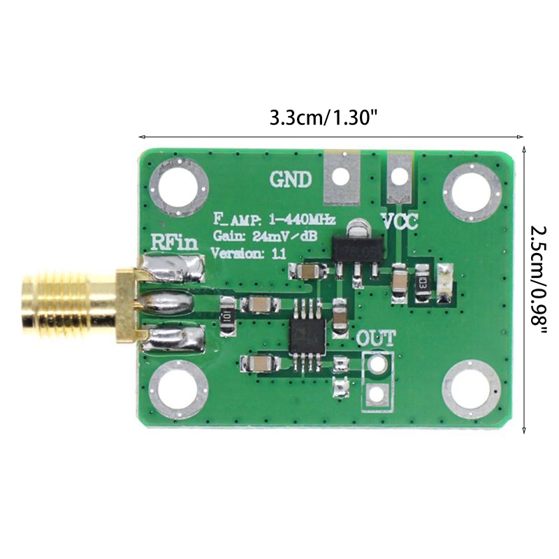 Thiết Bị Đo Công Suất Điện Tần Số Cao 0.1-440 MHz AD8310